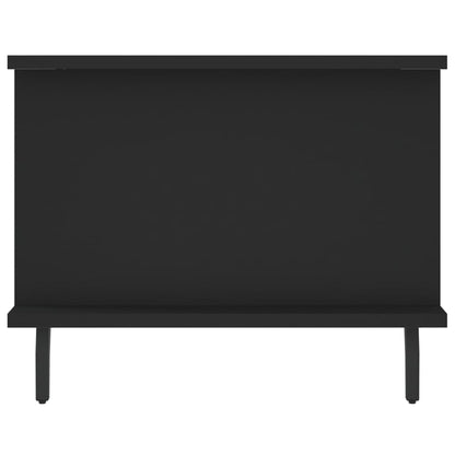 Tavolino da Salotto Nero 90x50x40 cm in Legno Multistrato - homemem39