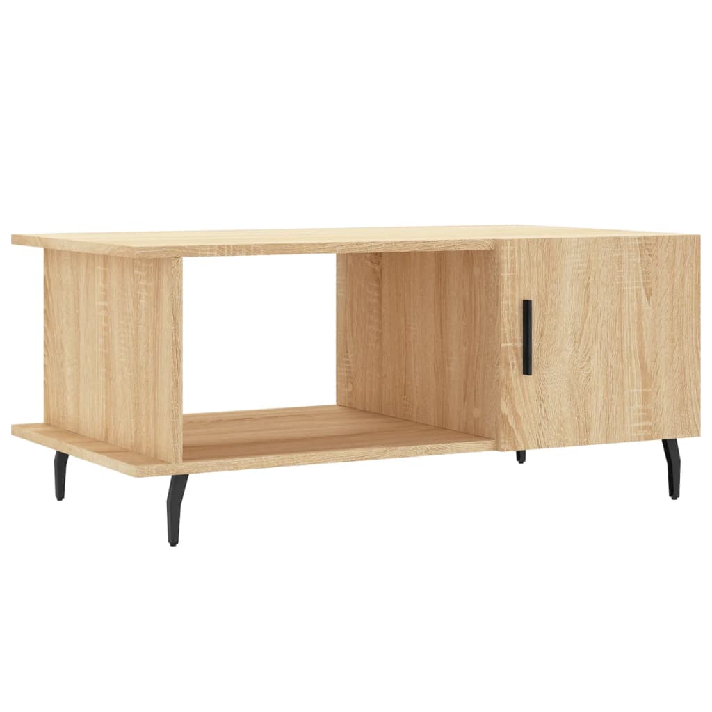 Tavolino da Salotto Rovere Sonoma 90x50x40 cm Legno Multistrato - homemem39