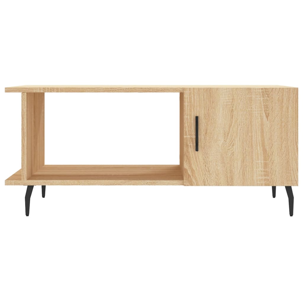 Tavolino da Salotto Rovere Sonoma 90x50x40 cm Legno Multistrato - homemem39