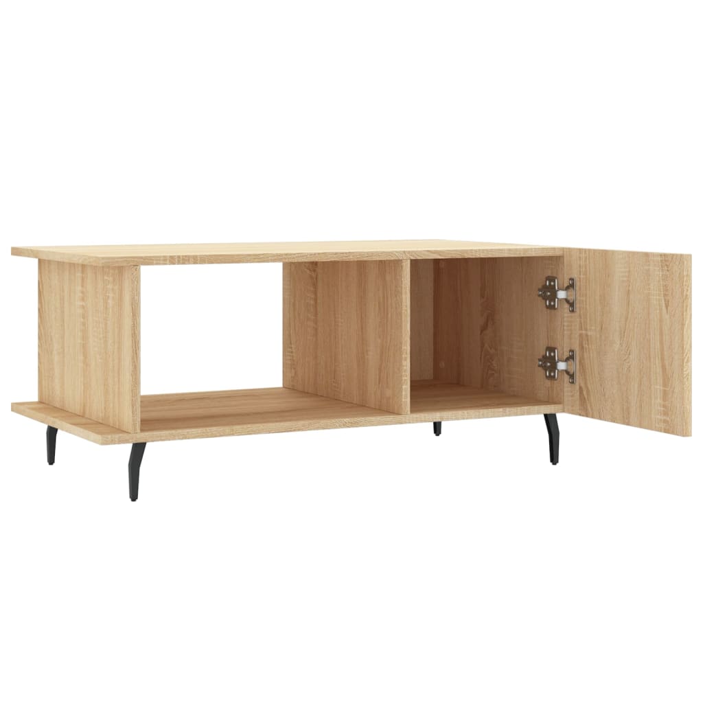 Tavolino da Salotto Rovere Sonoma 90x50x40 cm Legno Multistrato - homemem39