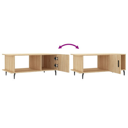 Tavolino da Salotto Rovere Sonoma 90x50x40 cm Legno Multistrato - homemem39