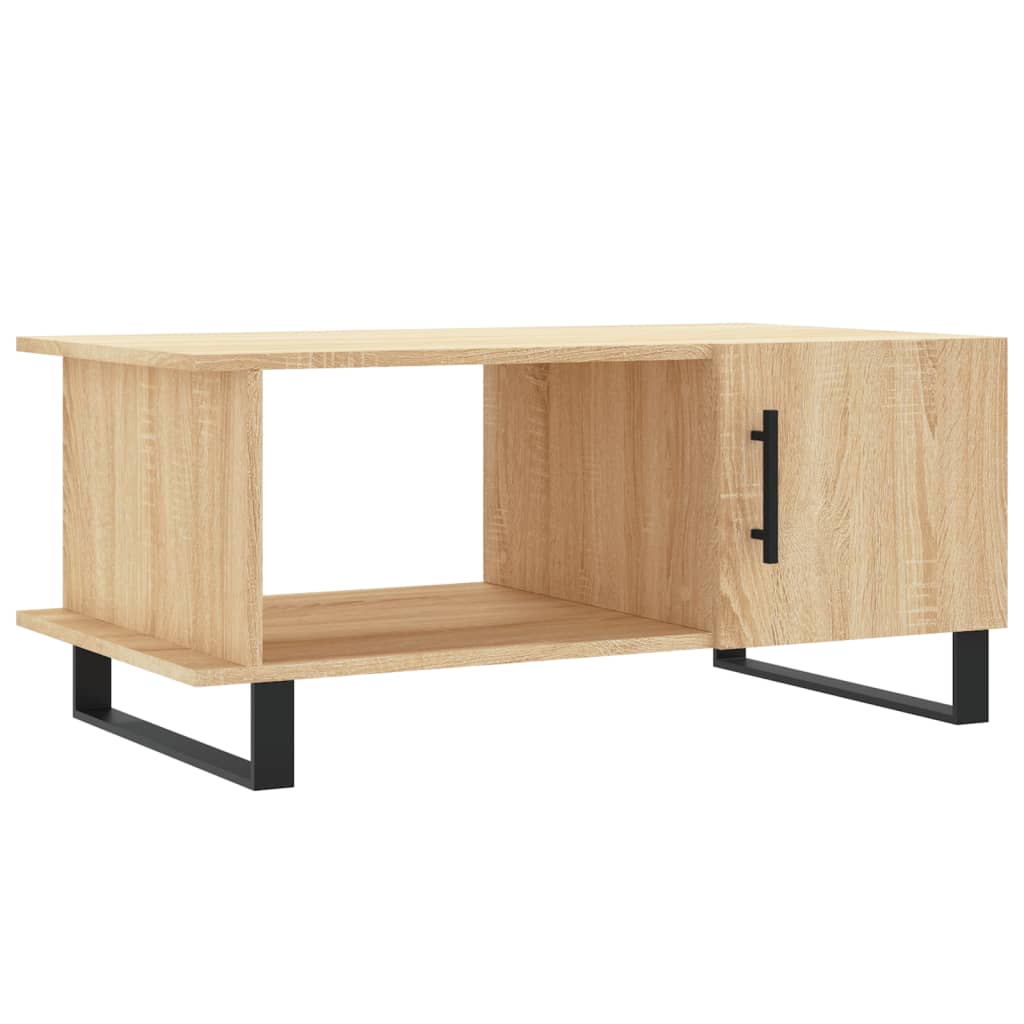 Tavolino da Salotto Rovere Sonoma 90x50x40 cm Legno Multistrato - homemem39