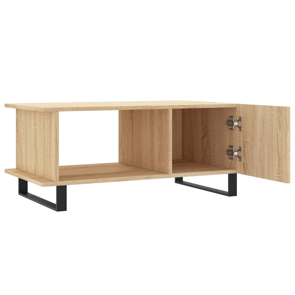 Tavolino da Salotto Rovere Sonoma 90x50x40 cm Legno Multistrato - homemem39