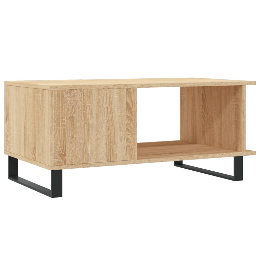 Tavolino da Salotto Rovere Sonoma 90x50x40 cm Legno Multistrato - homemem39