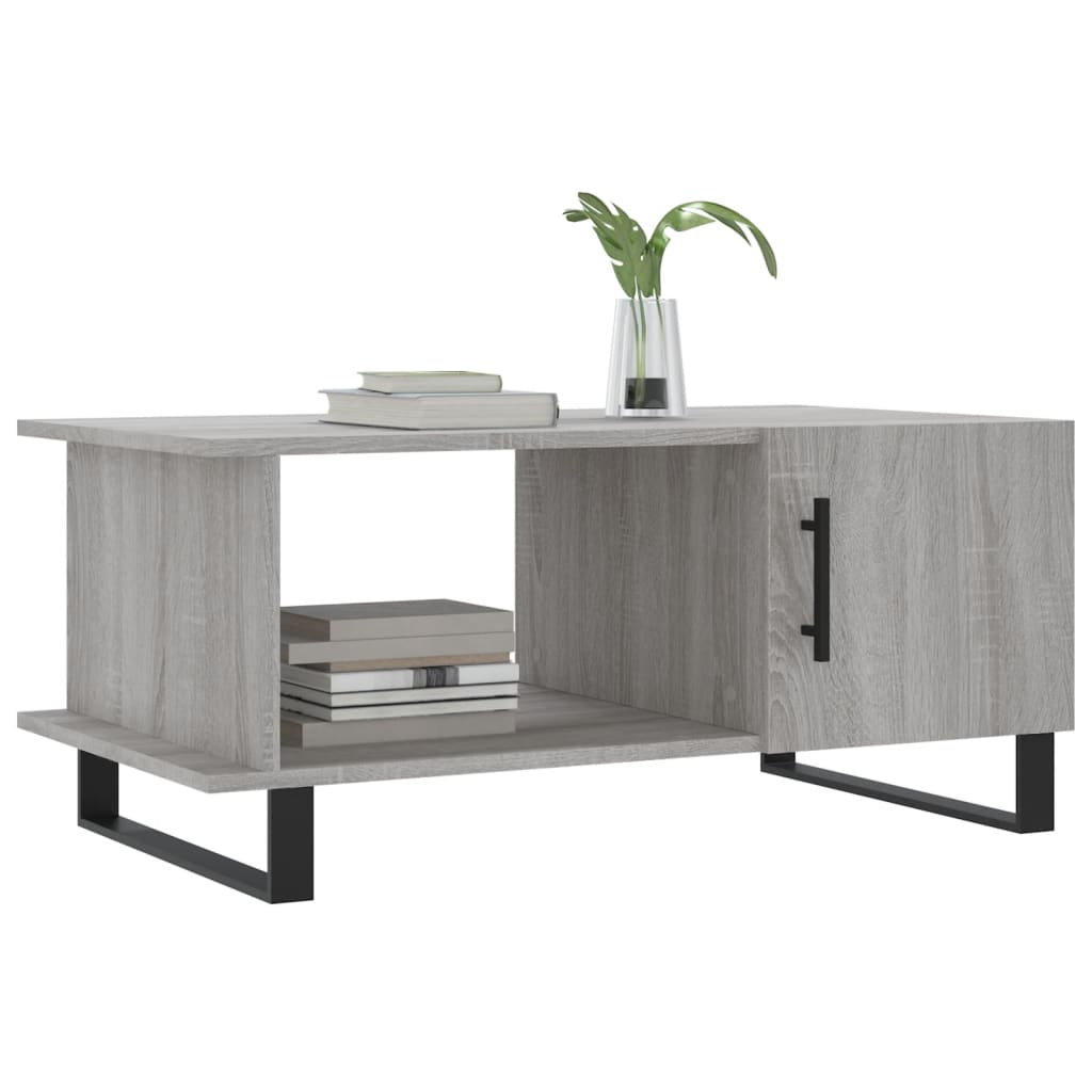 Tavolino da Salotto Grigio Sonoma 90x50x40 cm Legno Multistrato - homemem39