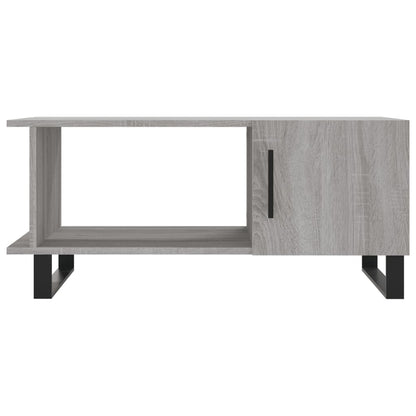 Tavolino da Salotto Grigio Sonoma 90x50x40 cm Legno Multistrato - homemem39