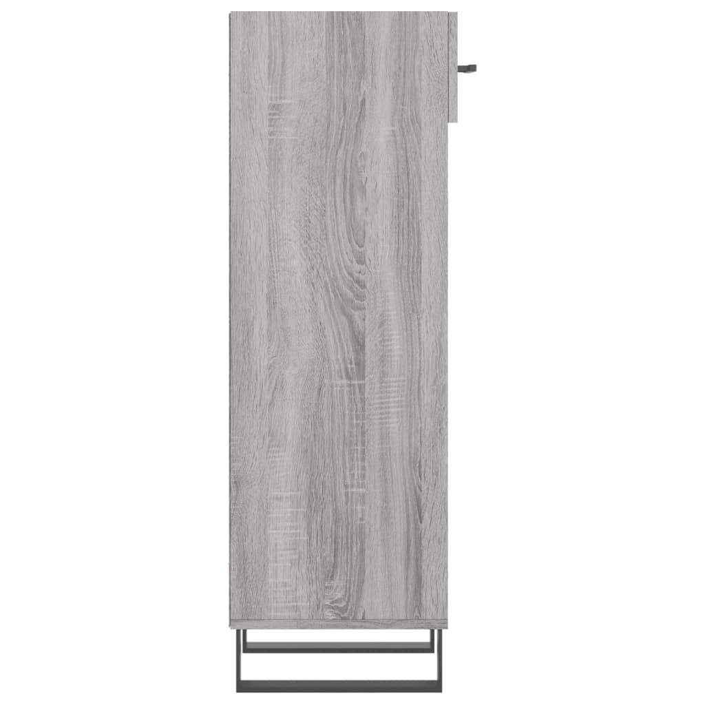 Scarpiera Grigio Sonoma 30x35x105 cm in Legno Multistrato - homemem39