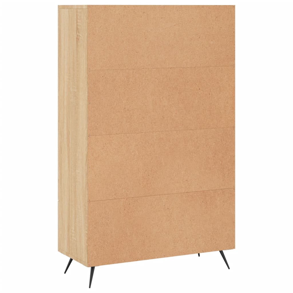 Credenza Rovere Sonoma 69,5x31x115 cm in Legno Multistrato - homemem39