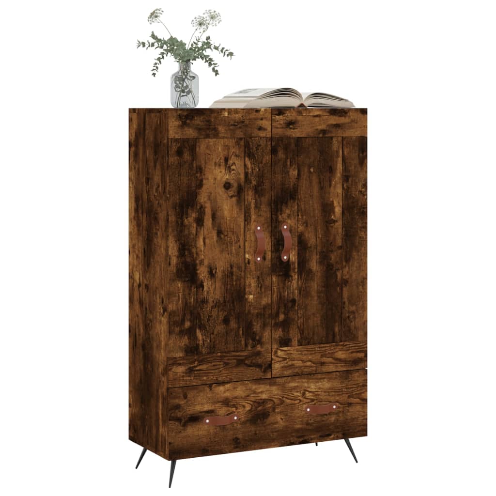 Credenza Rovere Fumo 69,5x31x115 cm in Legno Multistrato - homemem39