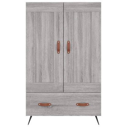 Credenza Grigio Sonoma 69,5x31x115 cm in Legno Multistrato - homemem39