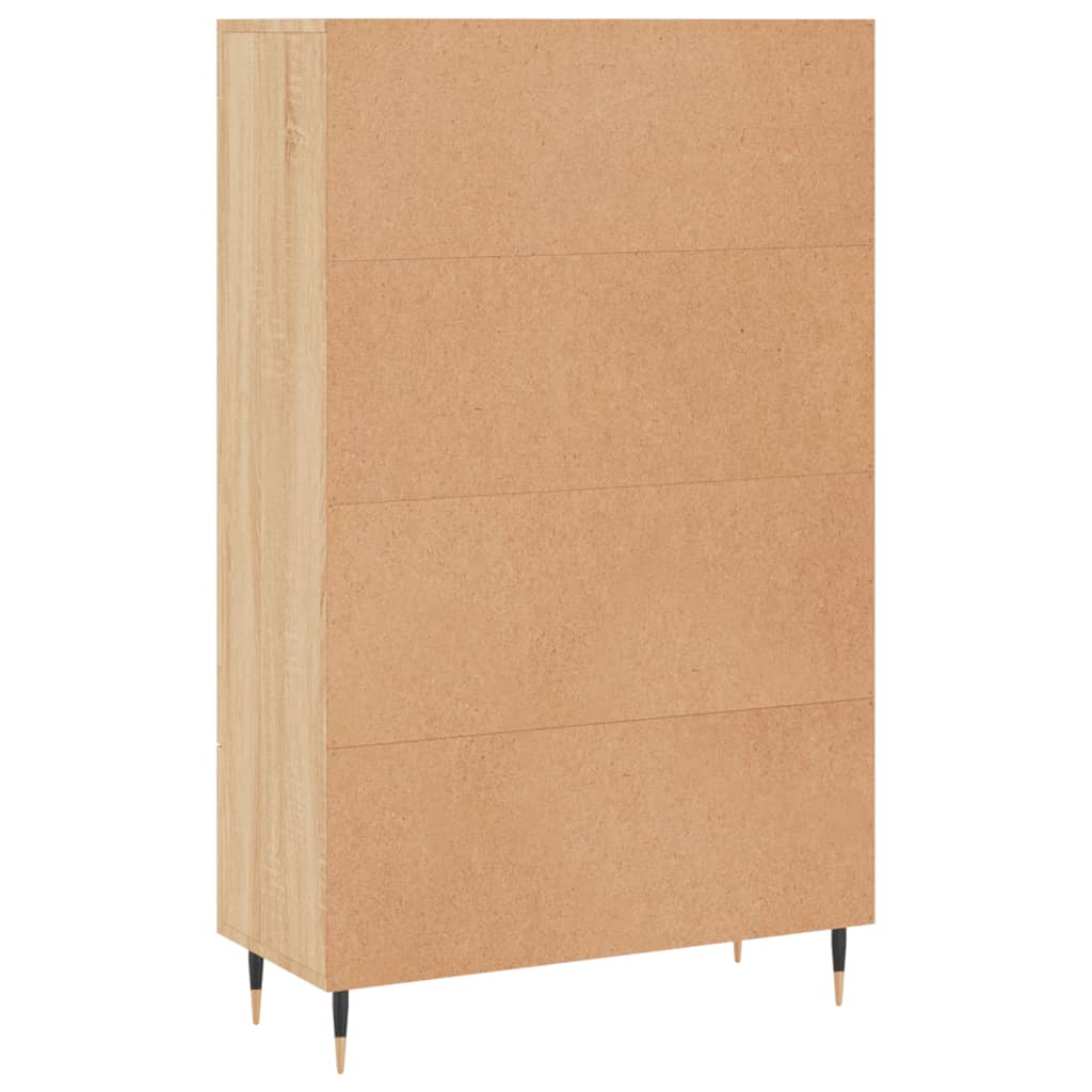 Credenza Rovere Sonoma 69,5x31x115 cm in Legno Multistrato - homemem39