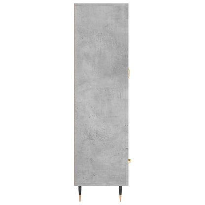 Credenza Grigio Cemento 69,5x31x115 cm in Legno Multistrato - homemem39