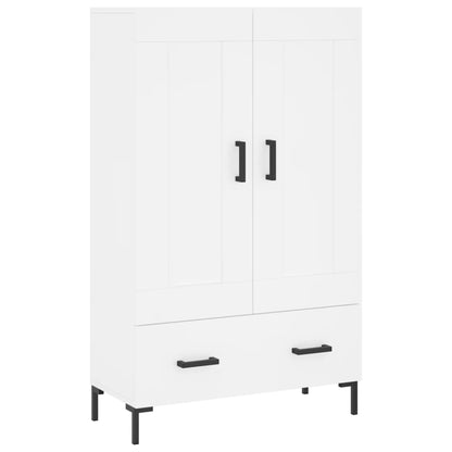 Credenza Bianca 69,5x31x115 cm in Legno Multistrato - homemem39