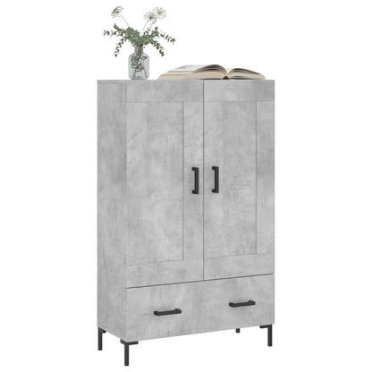 Credenza Grigio Cemento 69,5x31x115 cm in Legno Multistrato - homemem39