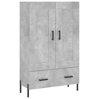 Credenza Grigio Cemento 69,5x31x115 cm in Legno Multistrato - homemem39