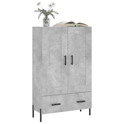 Credenza Grigio Cemento 69,5x31x115 cm in Legno Multistrato - homemem39