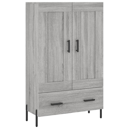 Credenza Grigio Sonoma 69,5x31x115 cm in Legno Multistrato - homemem39