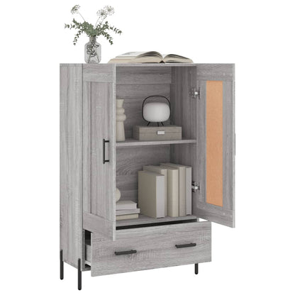 Credenza Grigio Sonoma 69,5x31x115 cm in Legno Multistrato - homemem39