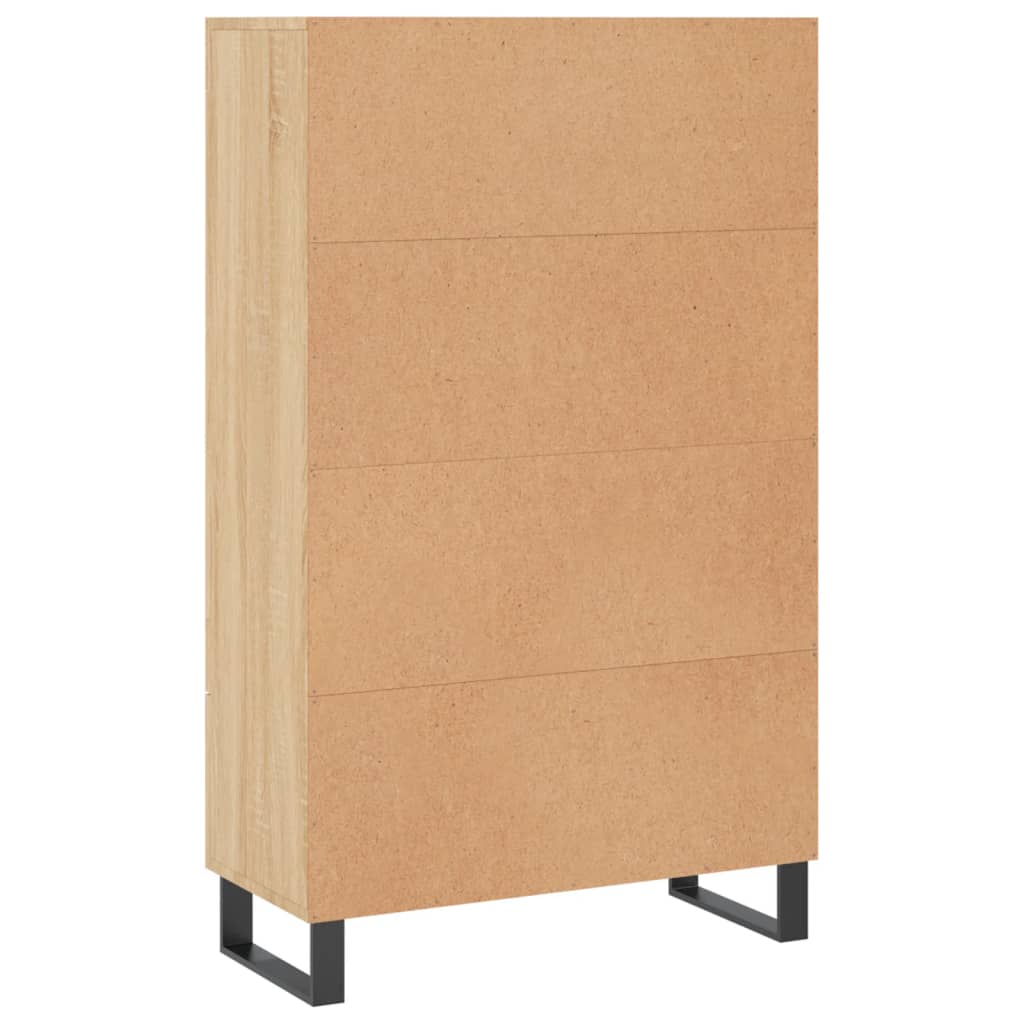 Credenza Rovere Sonoma 69,5x31x115 cm in Legno Multistrato - homemem39