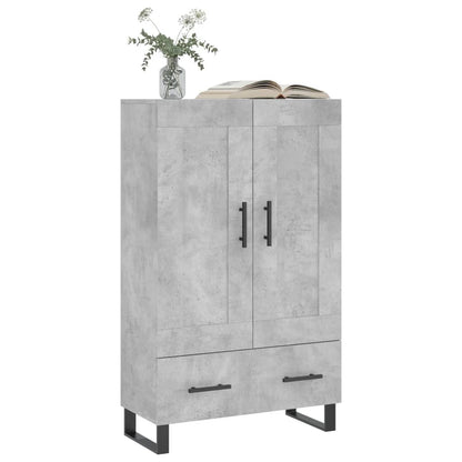 Credenza Grigio Cemento 69,5x31x115 cm in Legno Multistrato - homemem39