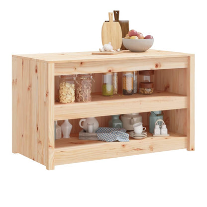 Mobile da Cucina da Esterno 106x55x64 cm Legno Massello di Pino - homemem39