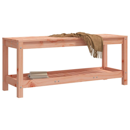 Panca da Giardino 108x35x45 cm in Legno Massello di Douglas - homemem39