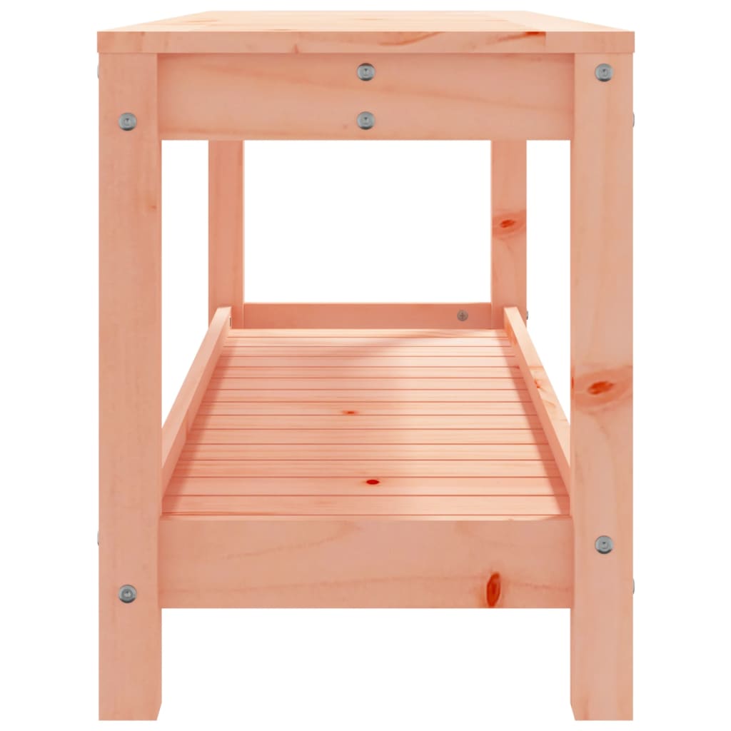 Panca da Giardino 108x35x45 cm in Legno Massello di Douglas - homemem39