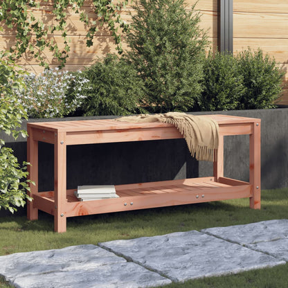 Panca da Giardino 108x35x45 cm in Legno Massello di Douglas - homemem39