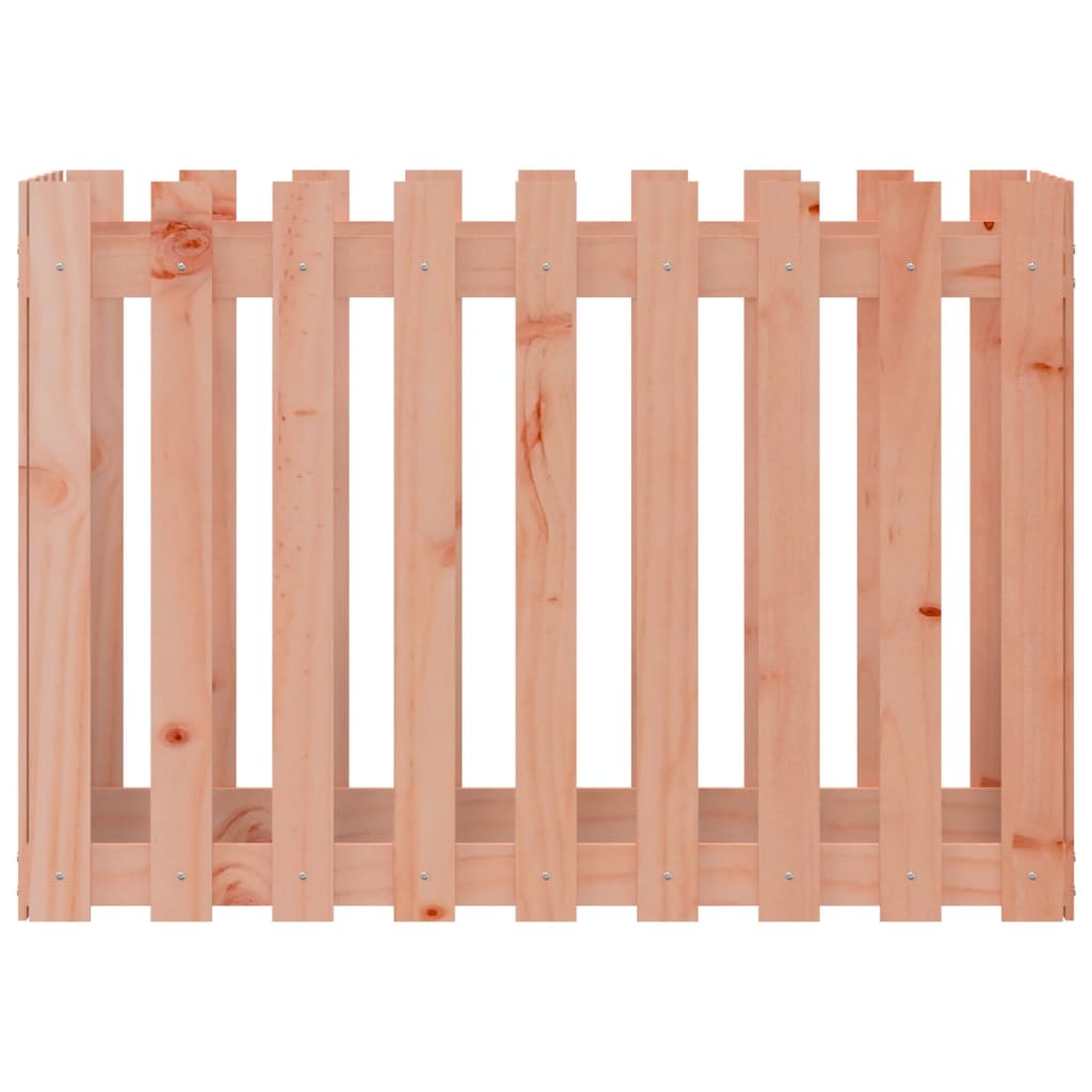 Fioriera Rialzata Giardino Recinzione 100x50x70cm Legno Douglas - homemem39