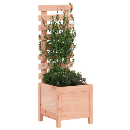 Fioriera Giardino con Rastrelliera 39x39,5x114cm Legno Douglas - homemem39