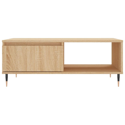 Tavolino da Salotto Rovere Sonoma 90x60x35 cm Legno Multistrato - homemem39