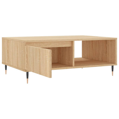 Tavolino da Salotto Rovere Sonoma 90x60x35 cm Legno Multistrato - homemem39