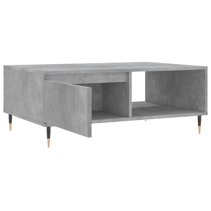 Tavolino da Salotto Grigio Cemento 90x60x35cm Legno Multistrato - homemem39