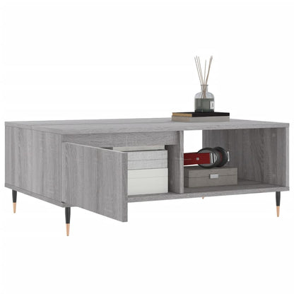 Tavolino da Salotto Grigio Sonoma 90x60x35 cm Legno Multistrato - homemem39