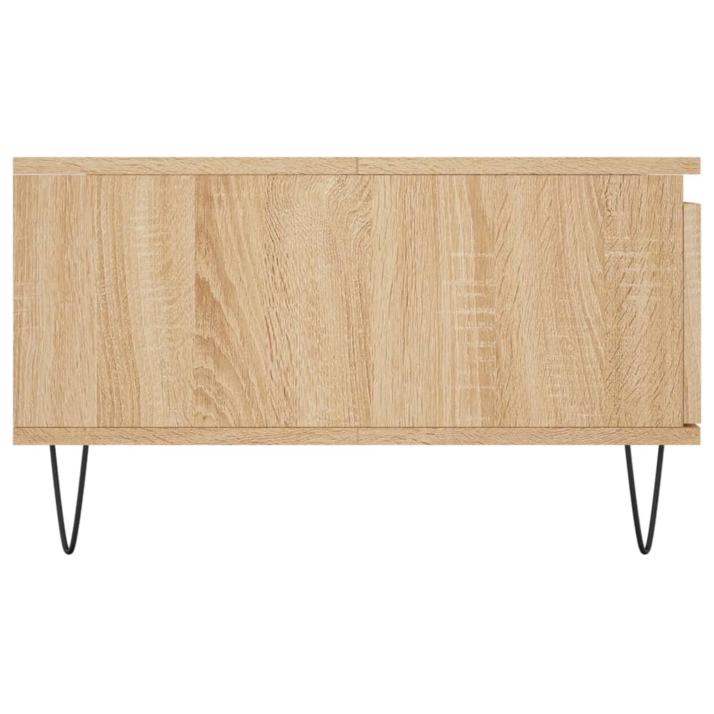 Tavolino da Salotto Rovere Sonoma 90x60x35 cm Legno Multistrato - homemem39