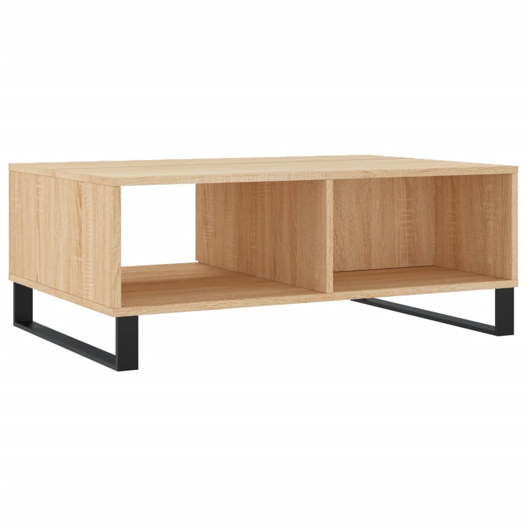 Tavolino da Salotto Rovere Sonoma 90x60x35 cm Legno Multistrato - homemem39