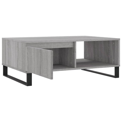 Tavolino da Salotto Grigio Sonoma 90x60x35 cm Legno Multistrato - homemem39