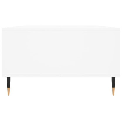 Tavolino da Salotto Bianco 104x60x35 cm in Legno Multistrato - homemem39