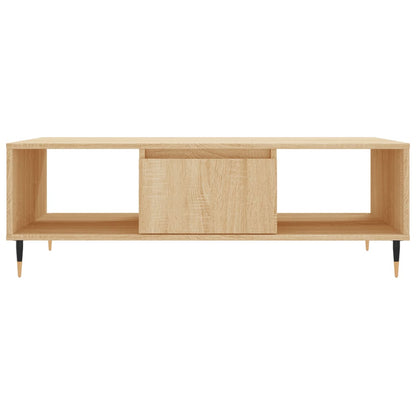 Tavolino da Salotto Rovere Sonoma 104x60x35cm Legno Multistrato - homemem39