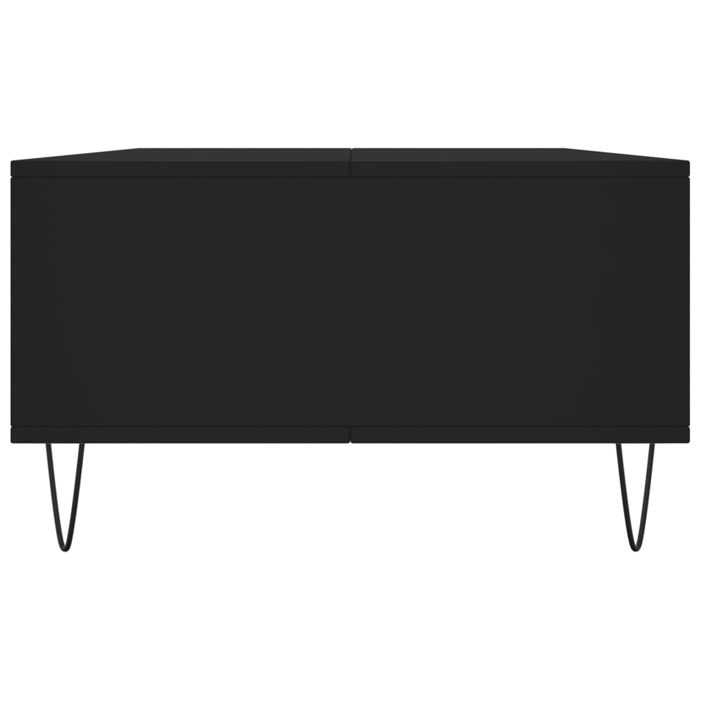 Tavolino da Salotto Nero 104x60x35 cm in Legno Multistrato - homemem39