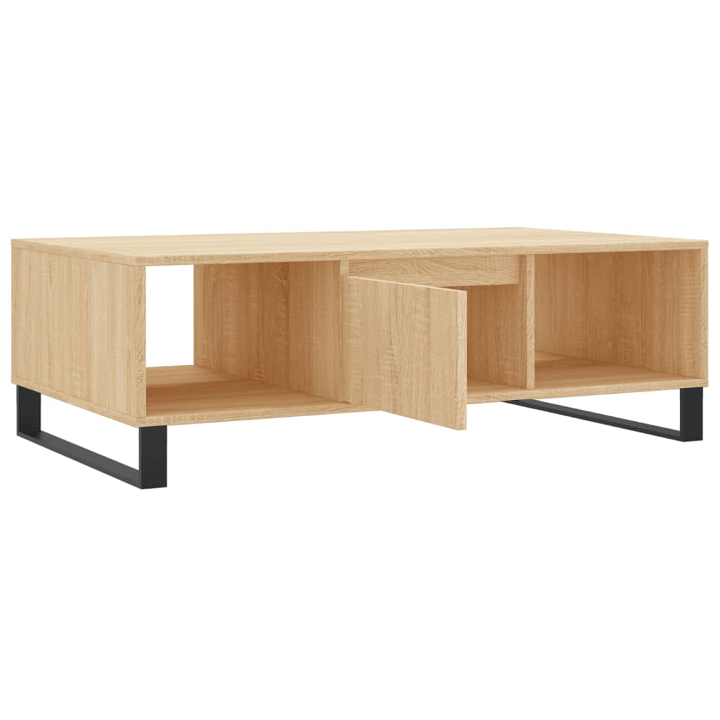 Tavolino da Salotto Rovere Sonoma 104x60x35cm Legno Multistrato - homemem39