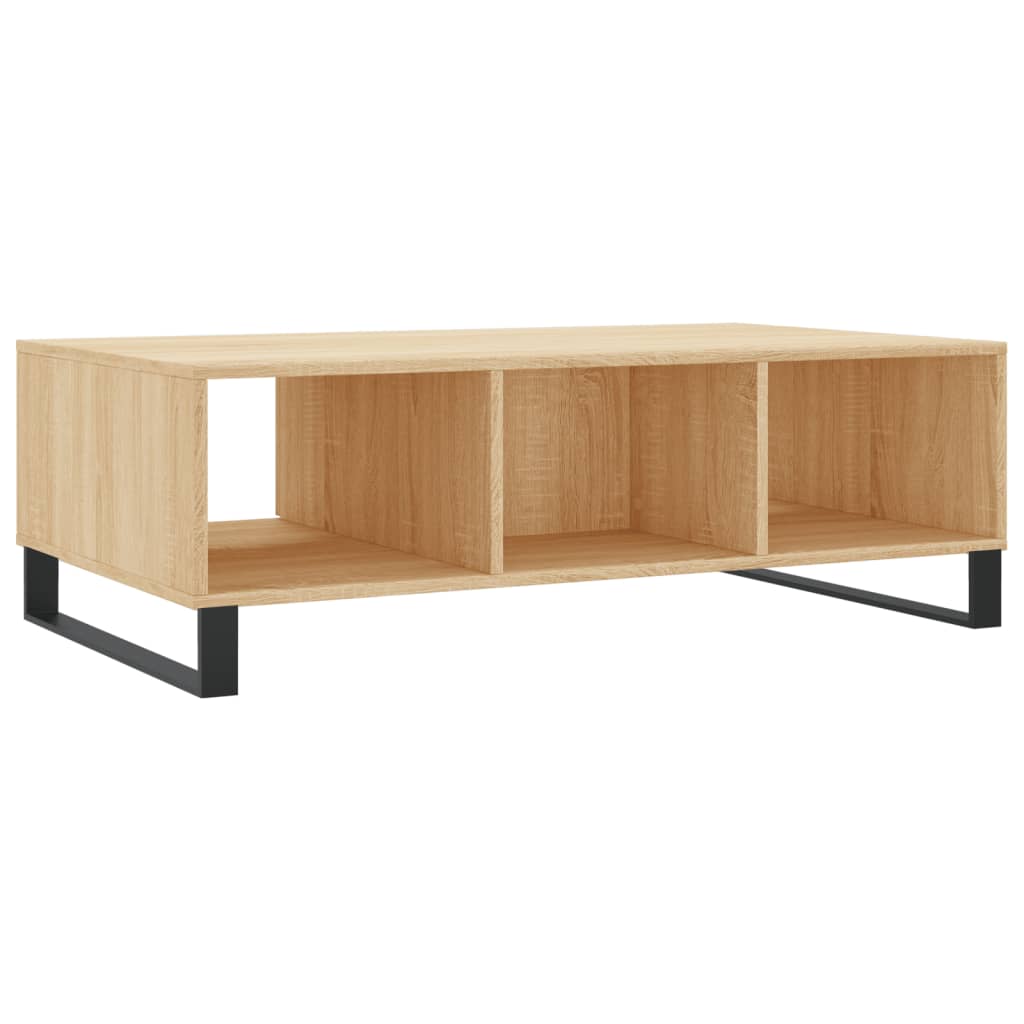 Tavolino da Salotto Rovere Sonoma 104x60x35cm Legno Multistrato - homemem39