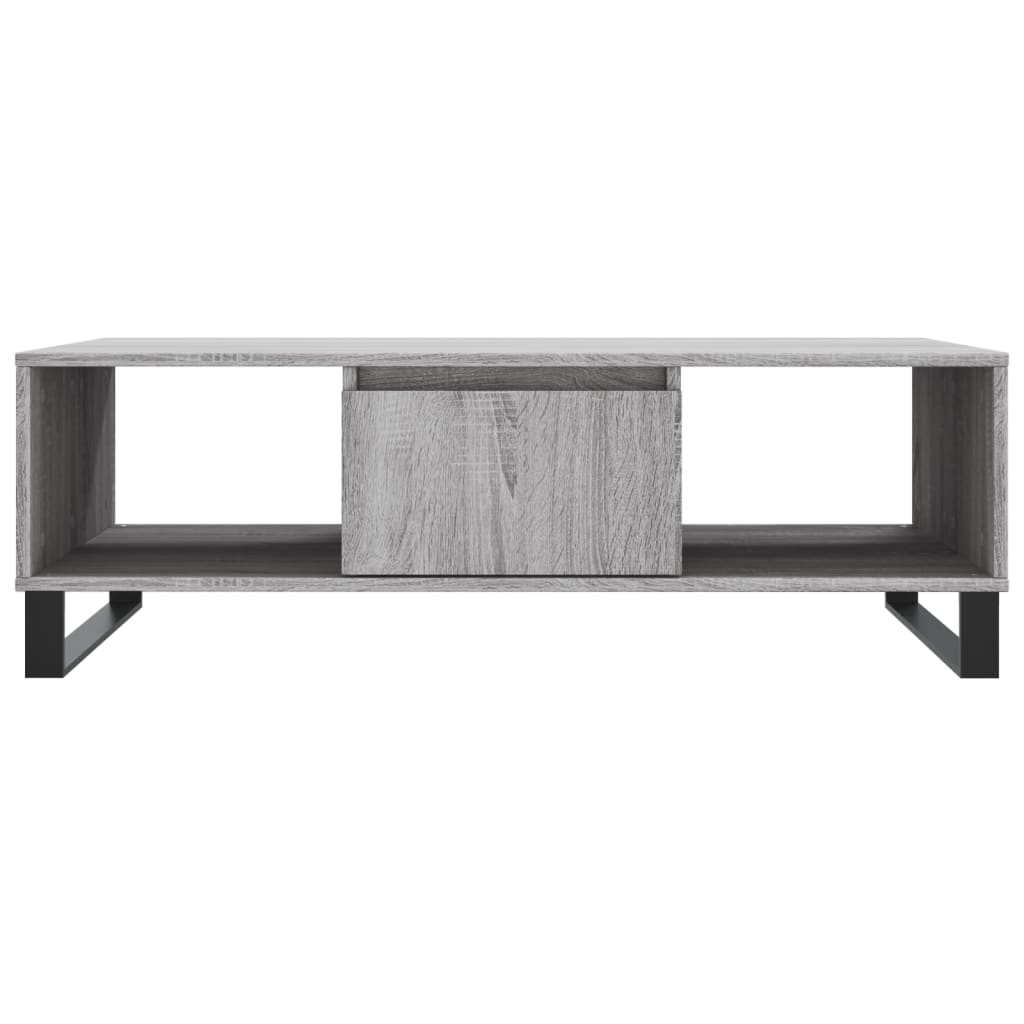 Tavolino da Salotto Grigio Sonoma 104x60x35cm Legno Multistrato - homemem39