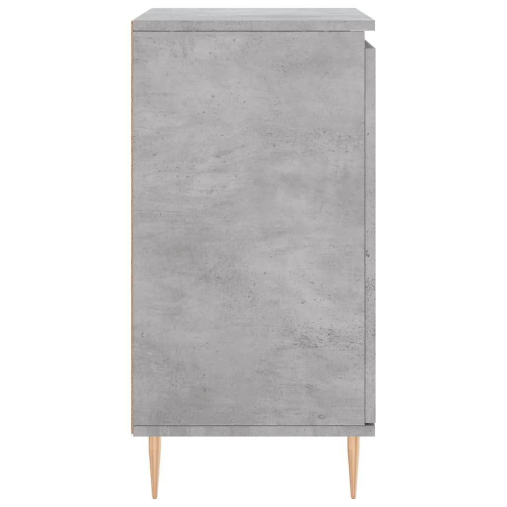 Credenza Grigio Cemento 60x35x70 cm in Legno Multistrato - homemem39