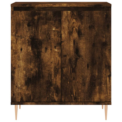 Credenza Rovere Fumo 60x35x70 cm in Legno Multistrato - homemem39