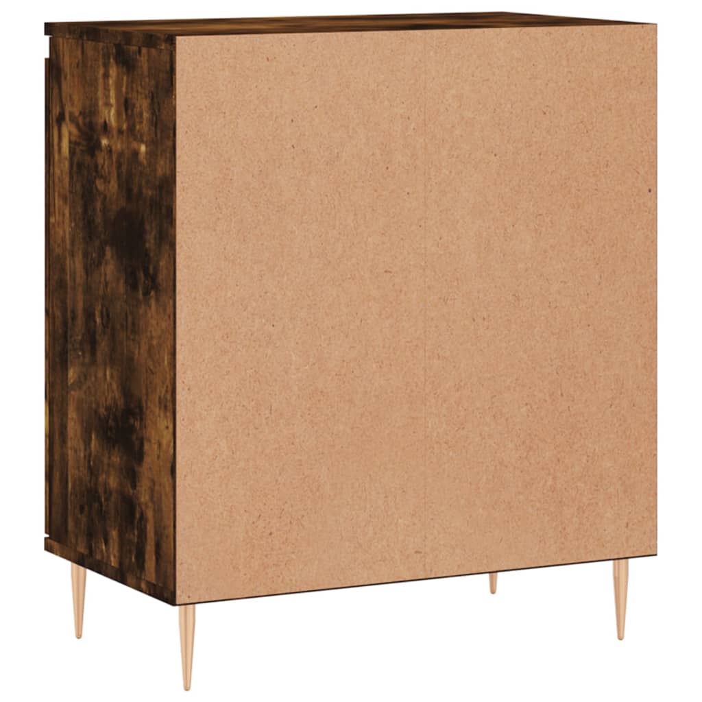 Credenza Rovere Fumo 60x35x70 cm in Legno Multistrato - homemem39