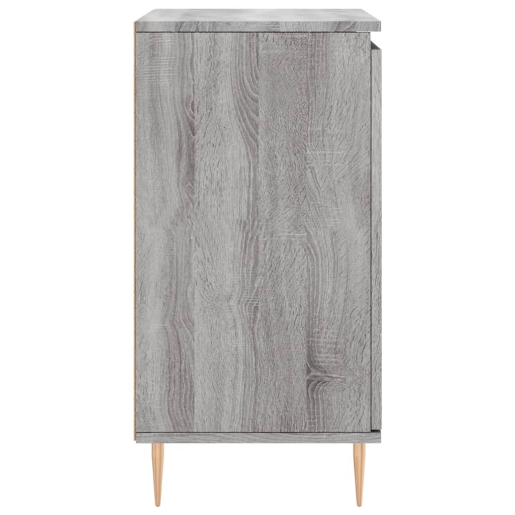 Credenza Grigio Sonoma 60x35x70 cm in Legno Multistrato - homemem39