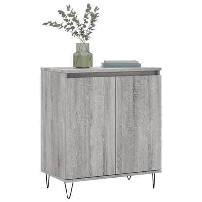 Credenza Grigio Sonoma 60x35x70 cm in Legno Multistrato - homemem39