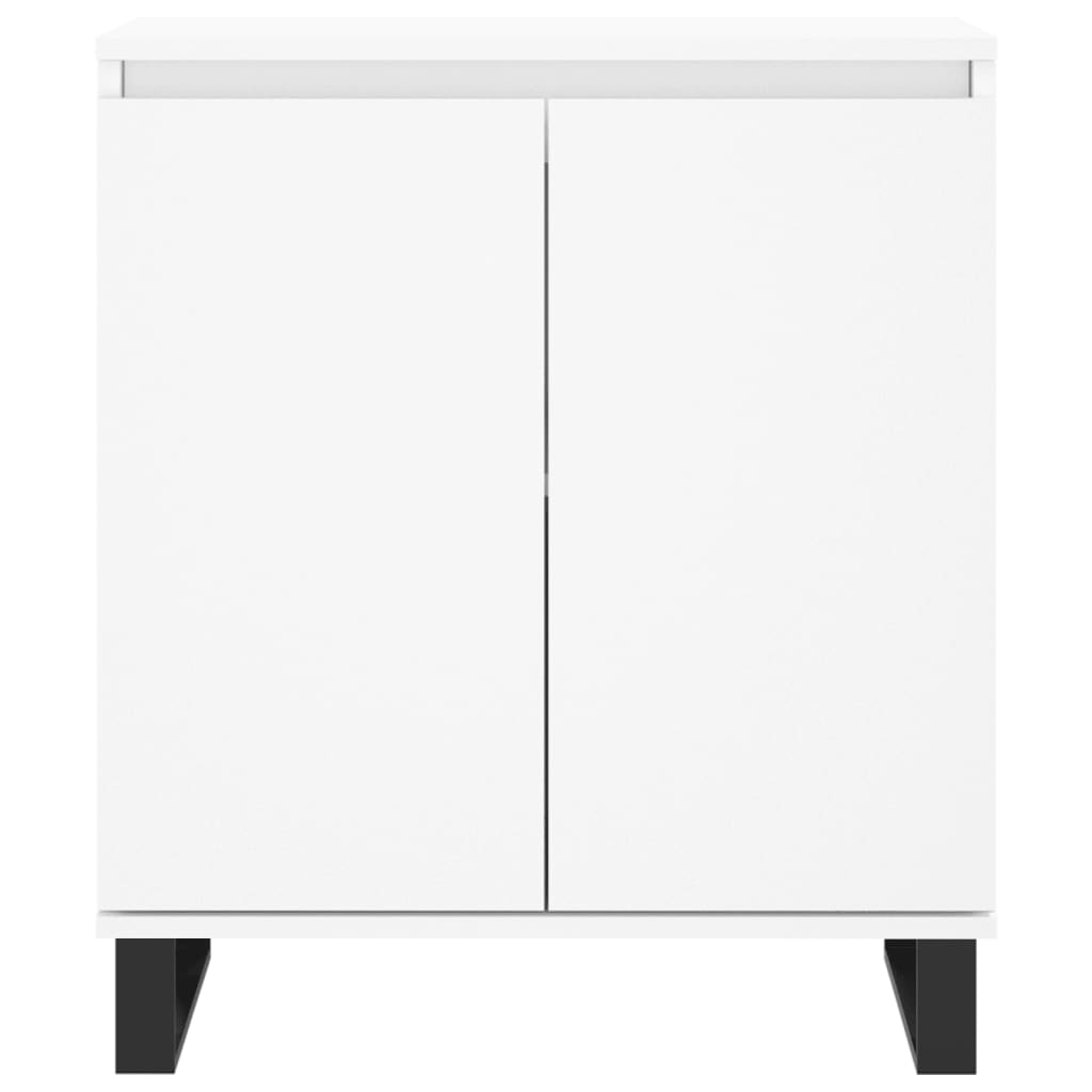 Credenza Bianca 60x35x70 cm in Legno Multistrato - homemem39