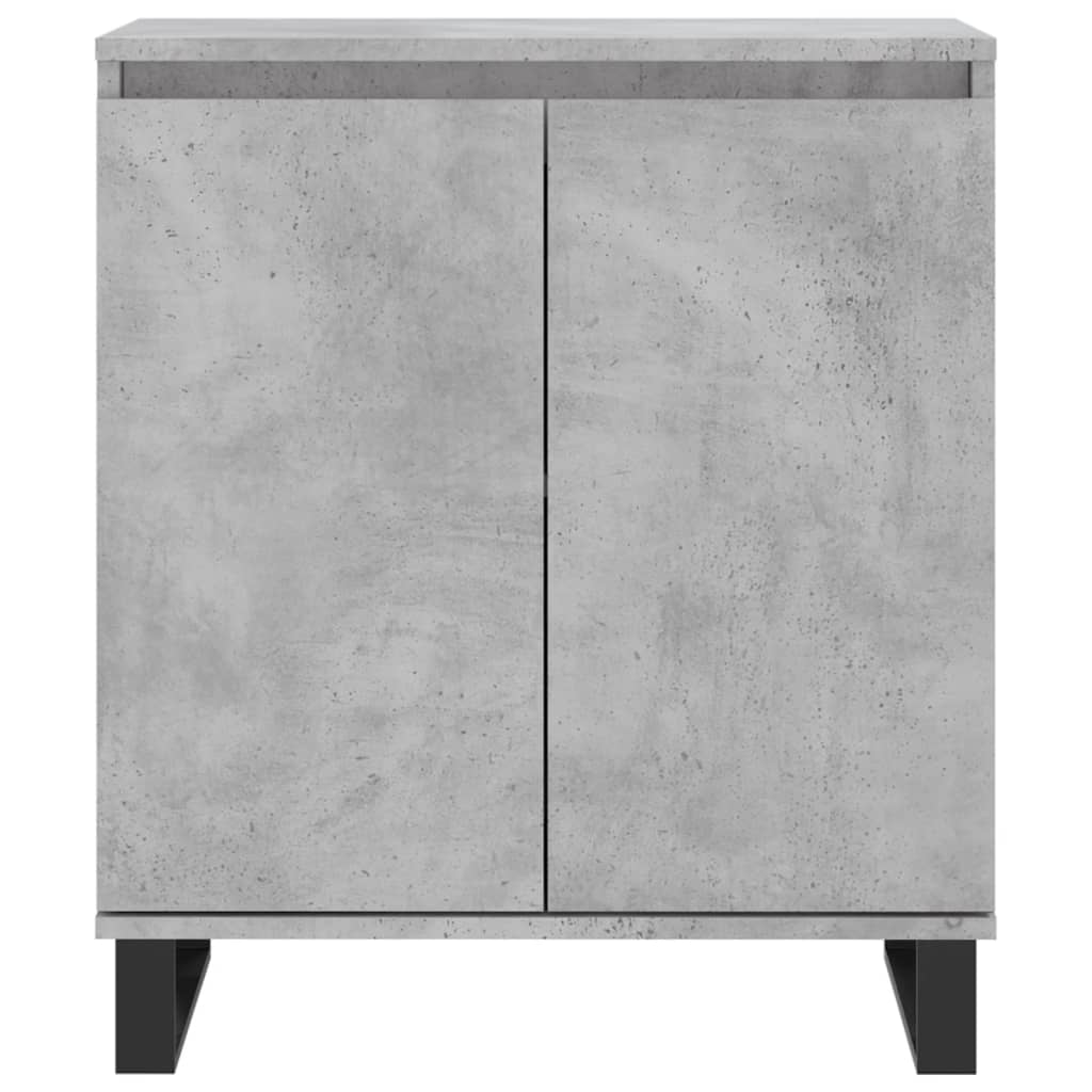 Credenza Grigio Cemento 60x35x70 cm in Legno Multistrato - homemem39